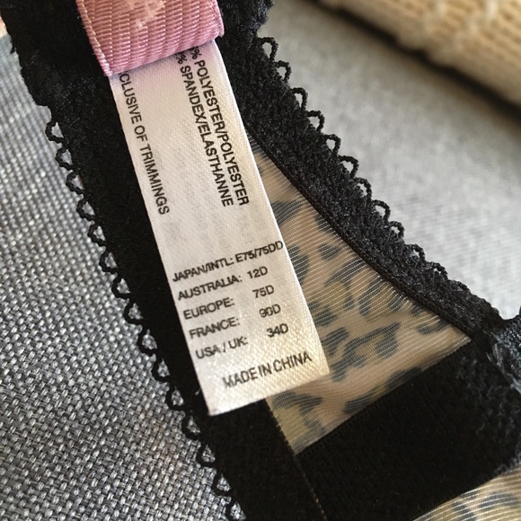 FREE WITH PURCHASE - NWOT AFFINITAS  push up bra - Picture 4 of 4